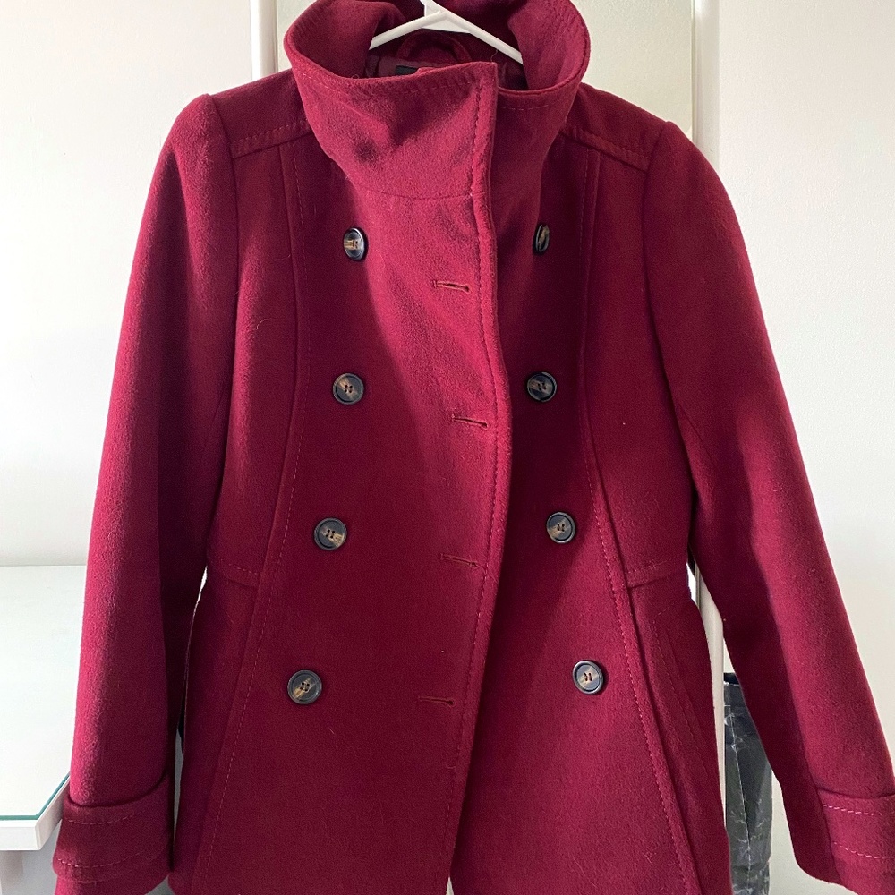Coat and sandals